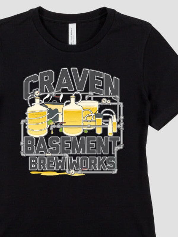 Basement Brew Works : Premium Printed T-Shirts