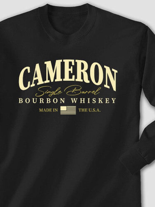 Bourbon Whiskey : Printed Long Sleeves