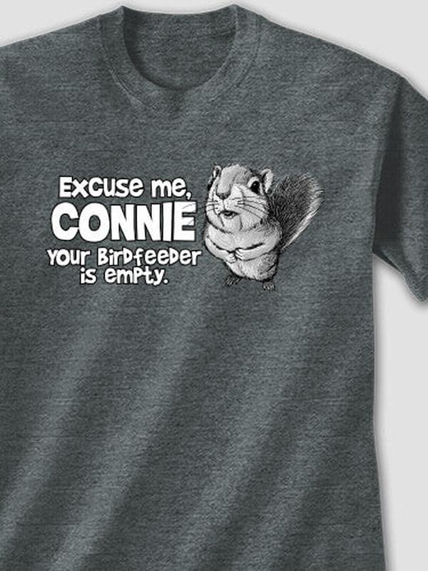 Excuse Me Squirrel : Printed T-Shirts