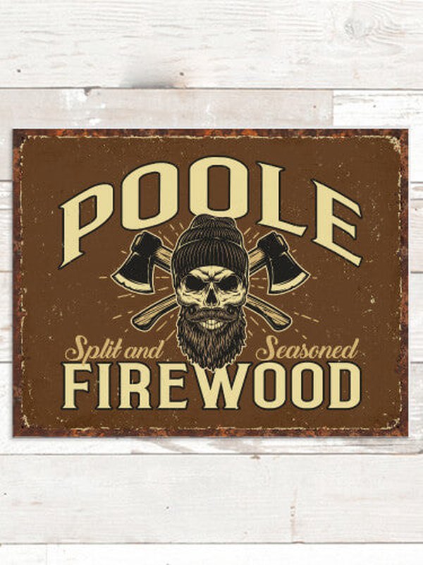 Firewood : Tin Signs