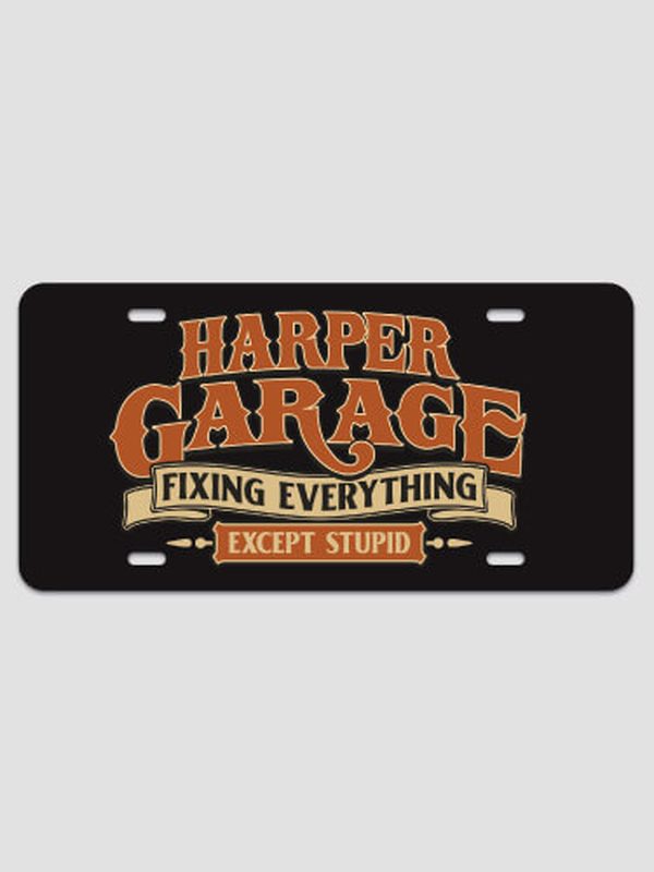 Fixing Everything Garage : License Plates