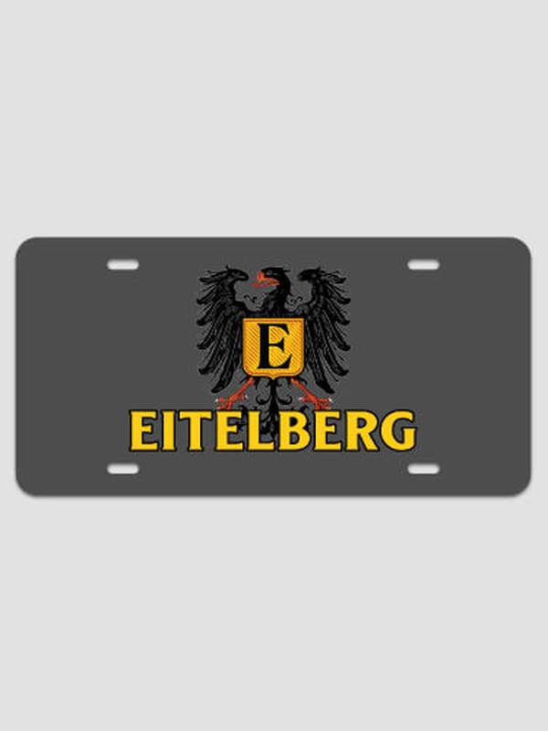 German Monogram : License Plates
