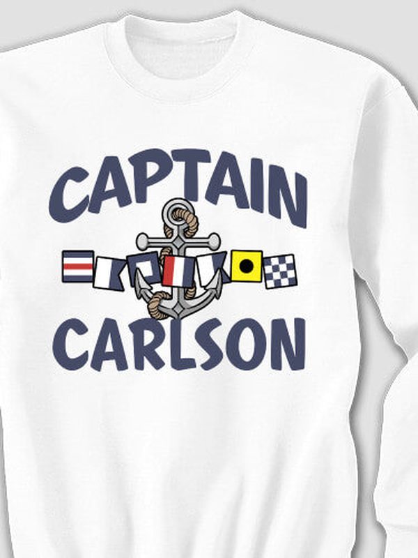 Captain : Printed Sweatshirts