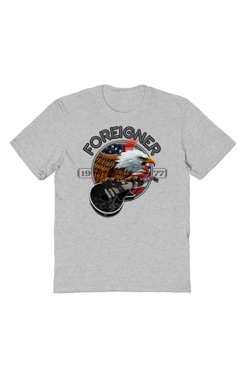 1977 Bald Eagle Foreigner T-Shirt product image 2