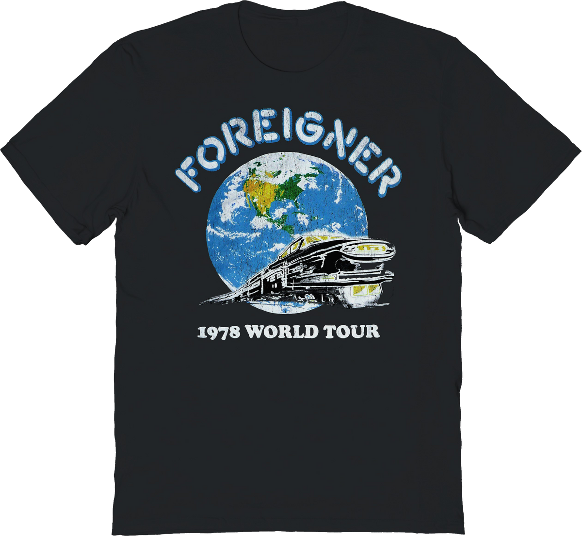 1978 World Tour Foreigner T-Shirt product image 1