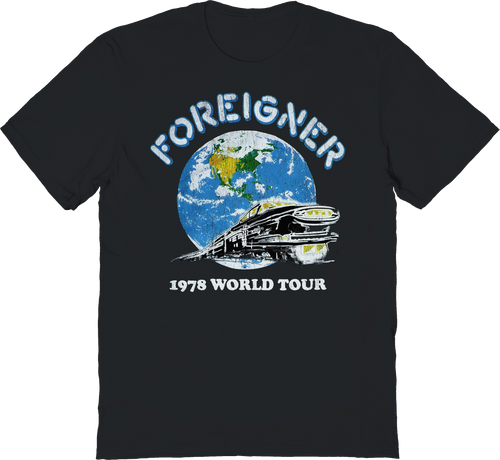 1978 World Tour Foreigner T-Shirt product image 1