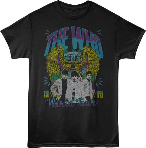 1978 World Tour The Who T-Shirt product image 1