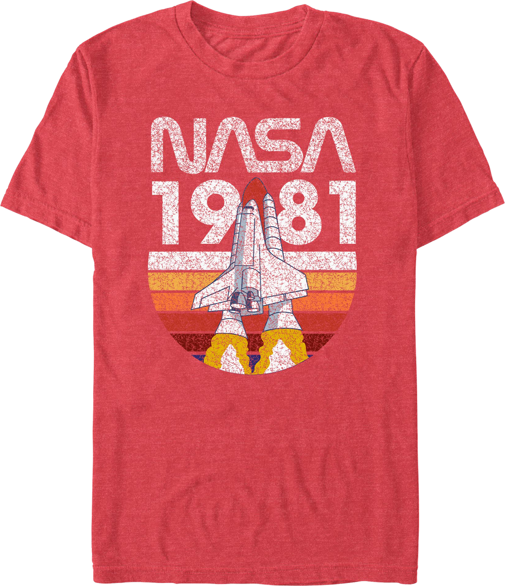 1981 Columbia Launch NASA T-Shirt product image 1