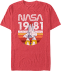 1981 Columbia Launch NASA T-Shirt product image 1