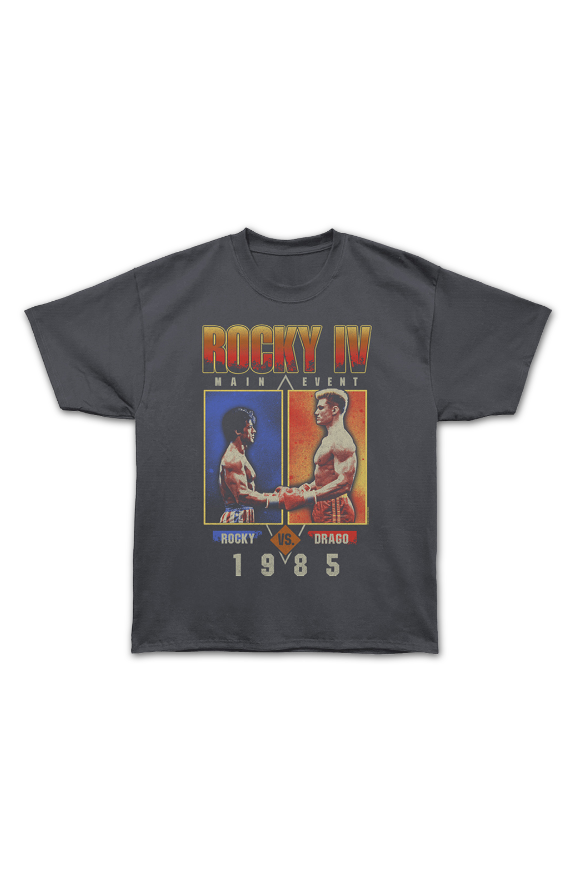 1985 Main Event Rocky vs Drago IV Oversized T-Shirt product image 2