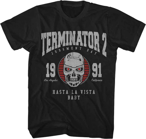 1991 Collegiate Logo Terminator 2 Judgment Day T-Shirt product image 1
