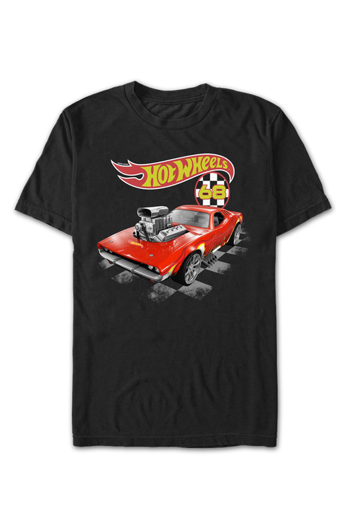'68 Checkerboard Hot Wheels T-Shirt product image 2