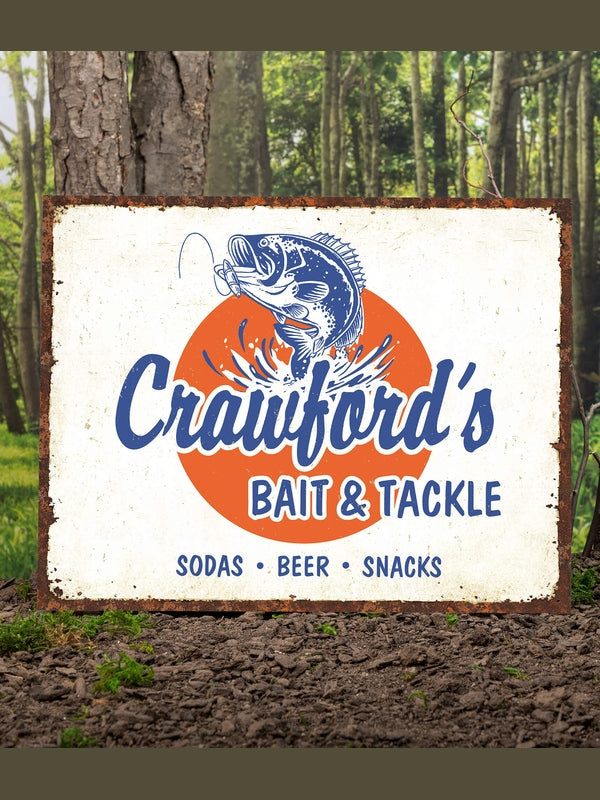 Bait and Tackle : Tin Signs
