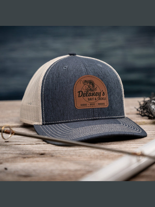 Bait and Tackle : Structured Trucker Hats with Patch