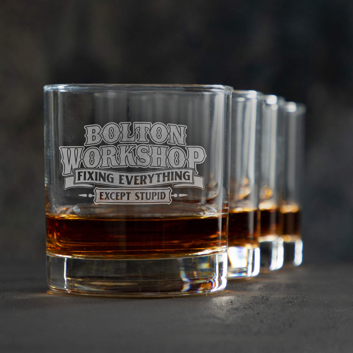 Workshop : Rocks Glasses - Engraved