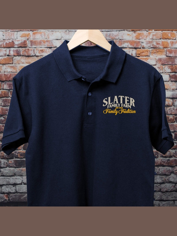 Farming Family Tradition : Embroidered Polo Shirts product image 4