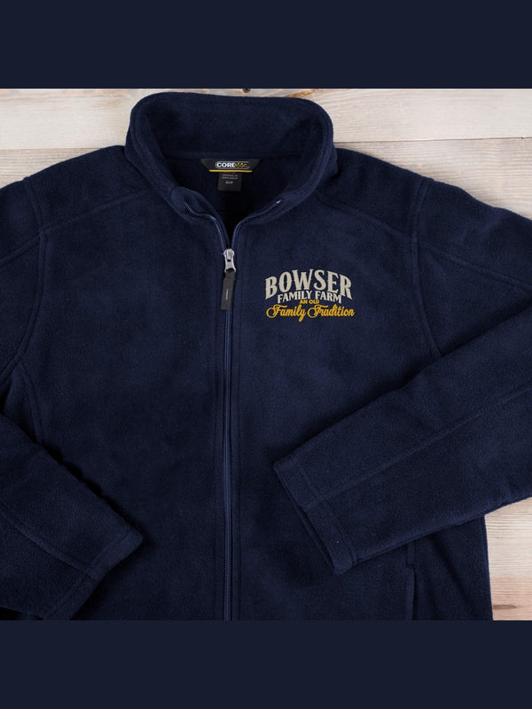 Farming Family Tradition : Embroidered Fleece Jackets