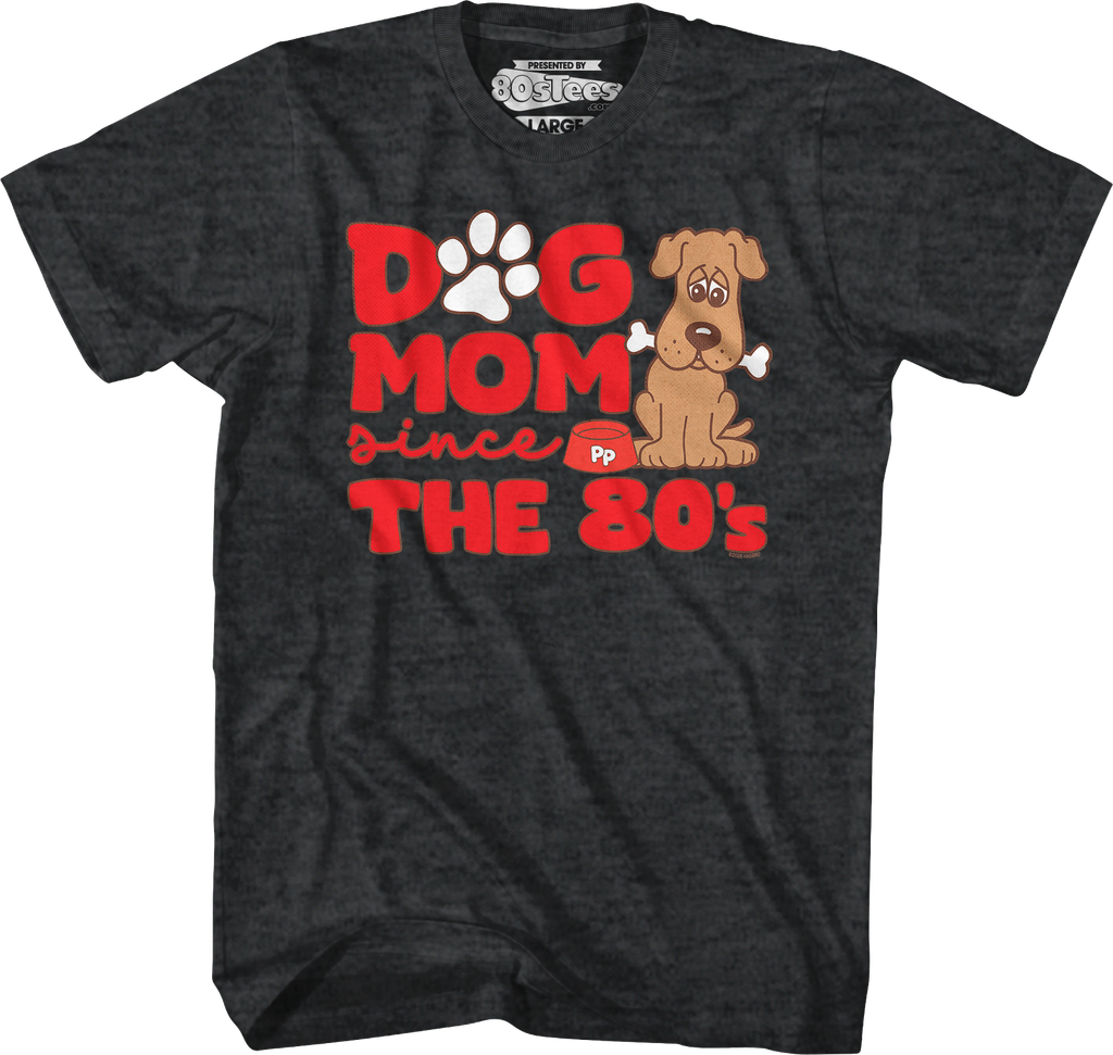 Dog Mom Since The 1980's Pound Puppies T-Shirt product image 5