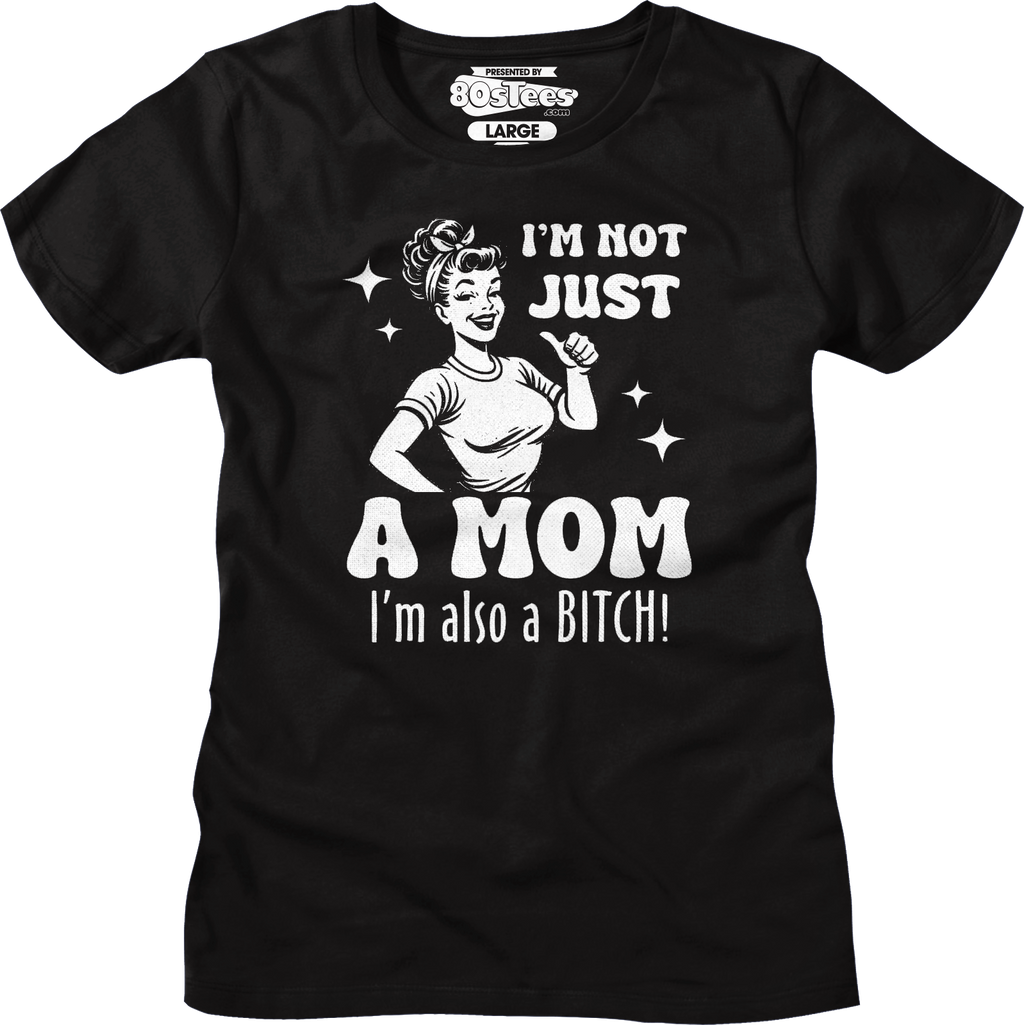 Womens Not Just A Mom Shirt product image 4