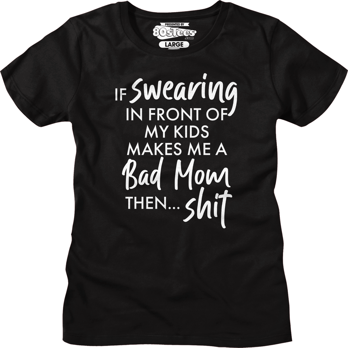 Womens Swearing In Front Of My Kids Shirt product image 4