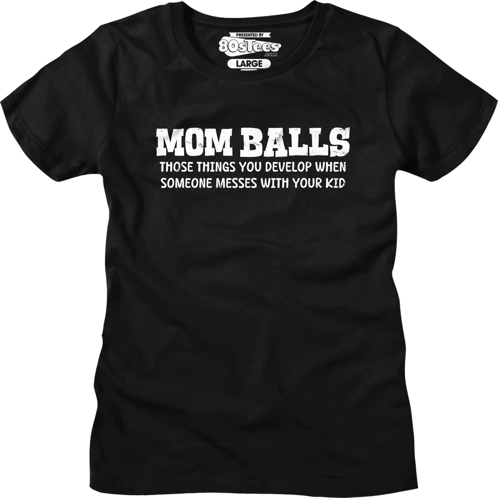 Womens Mom Balls Shirt product image 4
