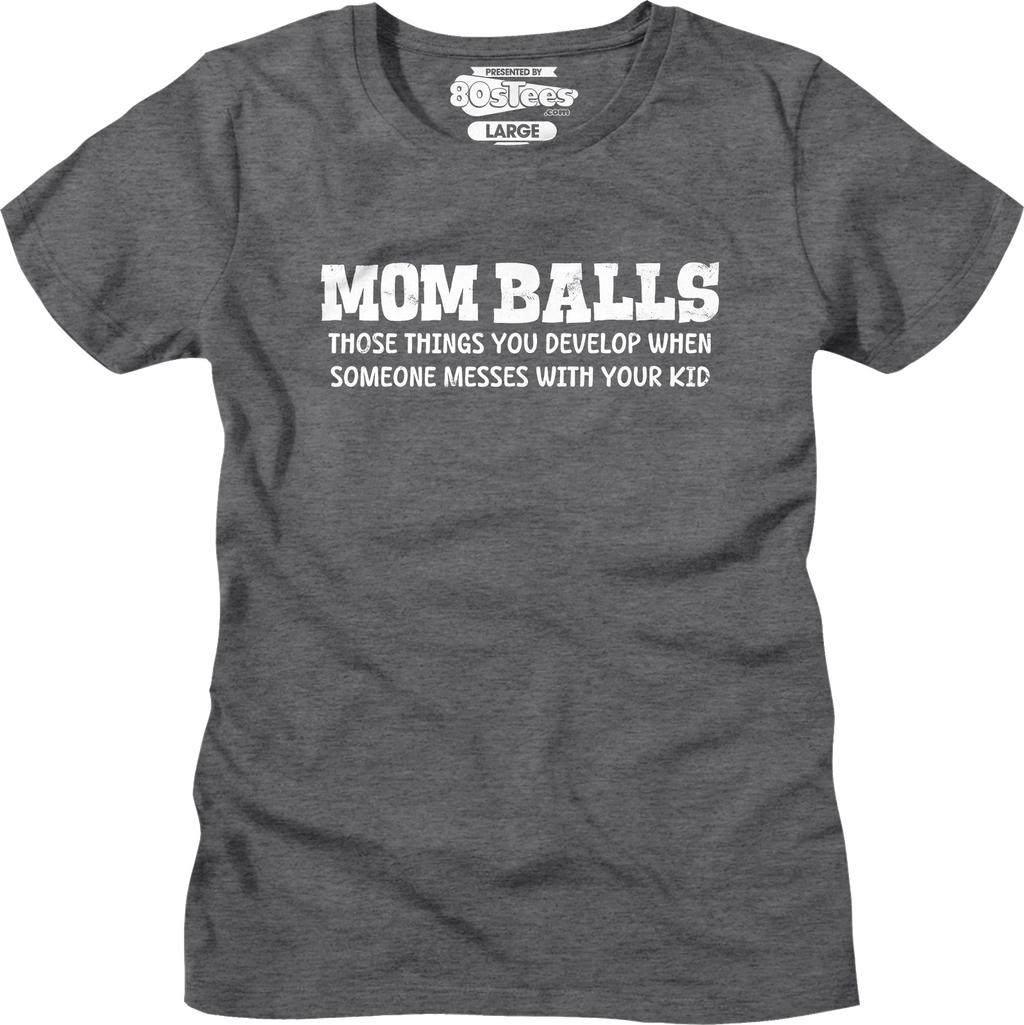 Womens Mom Balls Shirt product image 5