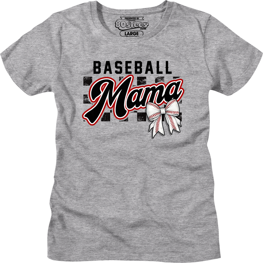 Womens Baseball Mama Shirt product image 4