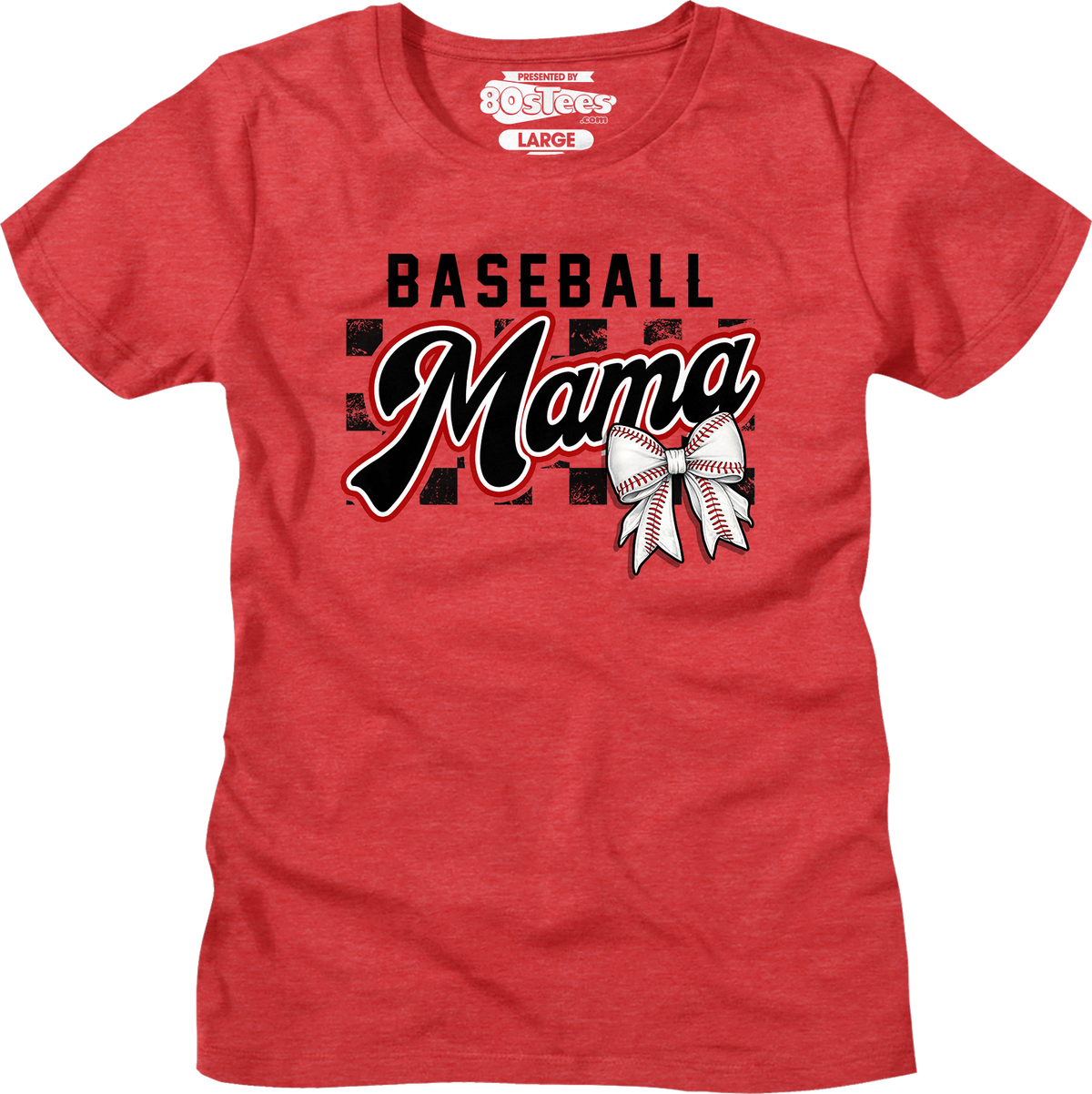Womens Baseball Mama Shirt product image 5