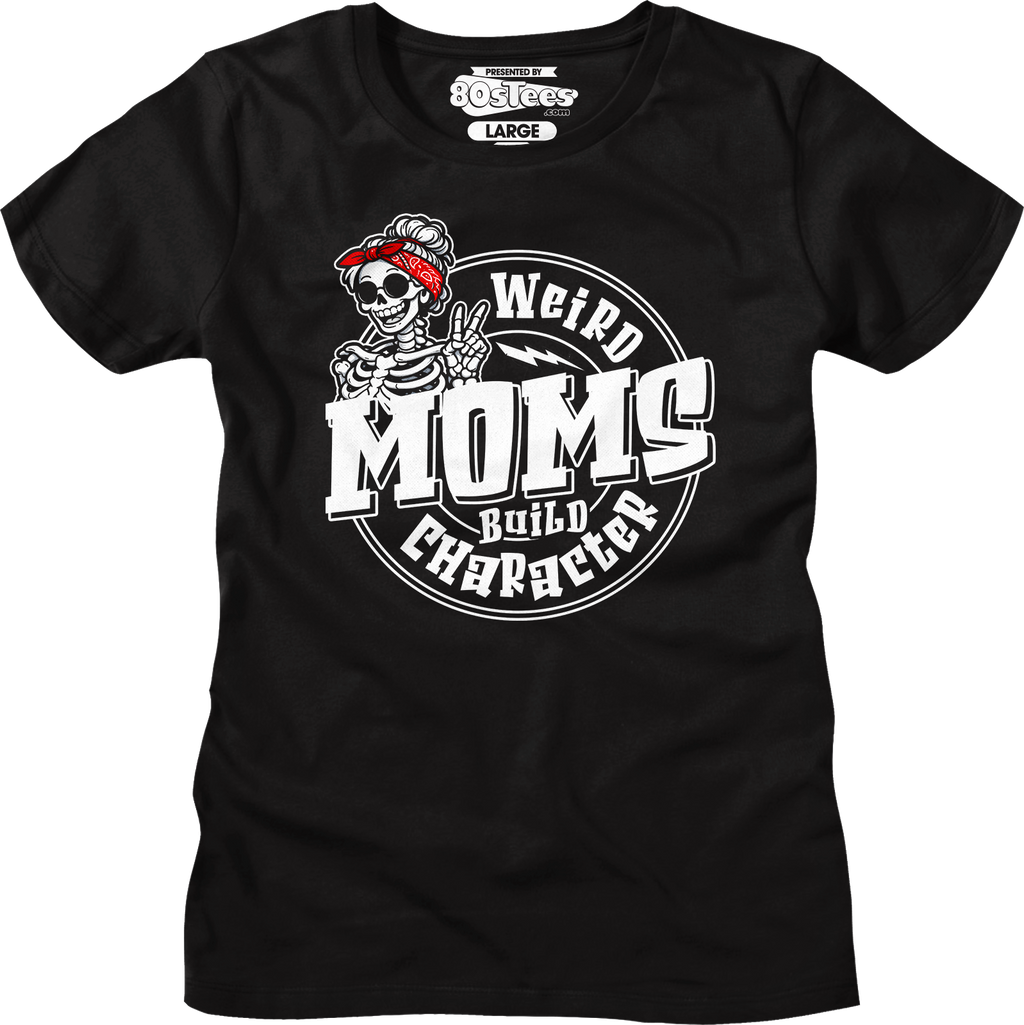 Womens Weird Moms Build Character Shirt product image 4