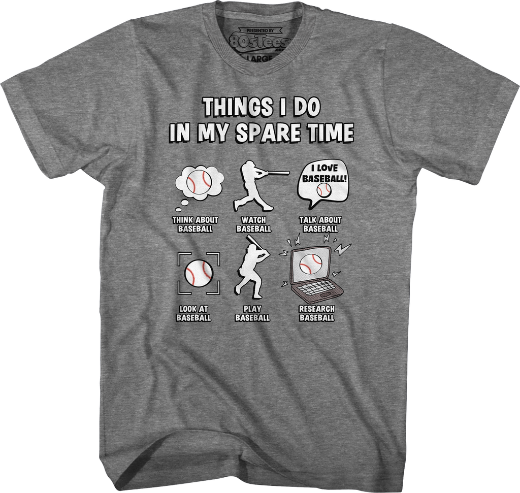 Things I Do In My Spare Time T-Shirt product image 5