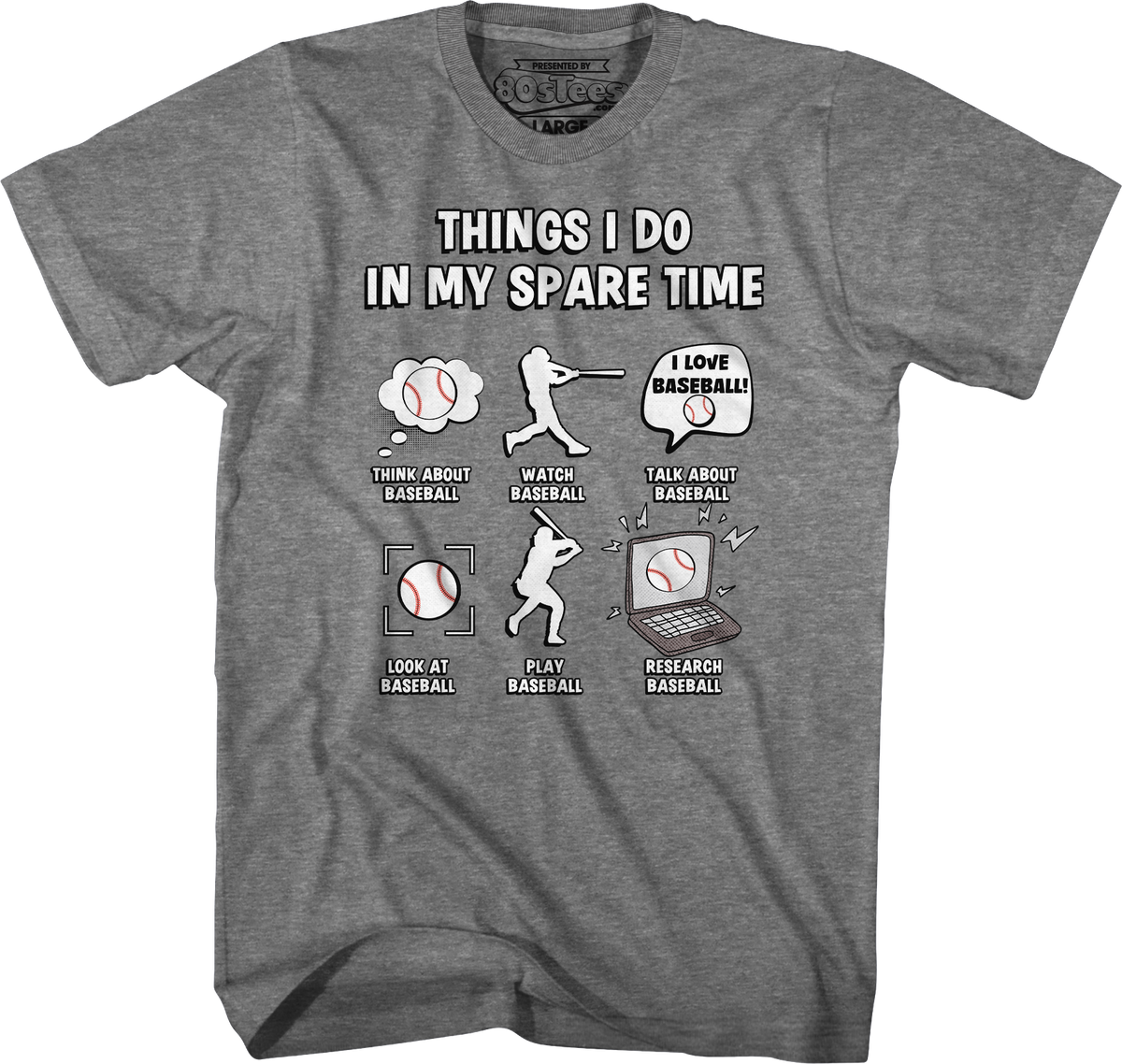 Things I Do In My Spare Time T-Shirt product image 5