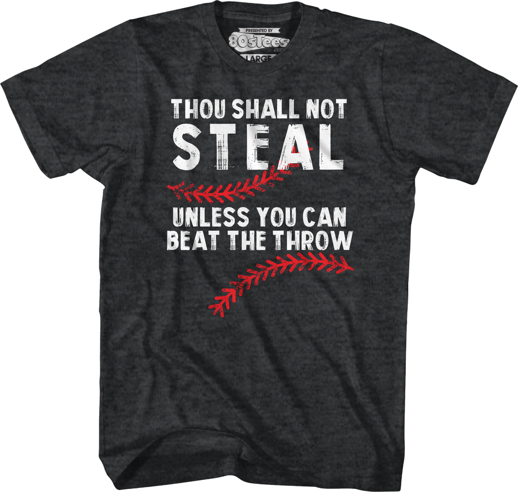 Thou Shall Not Steal T-Shirt product image 4