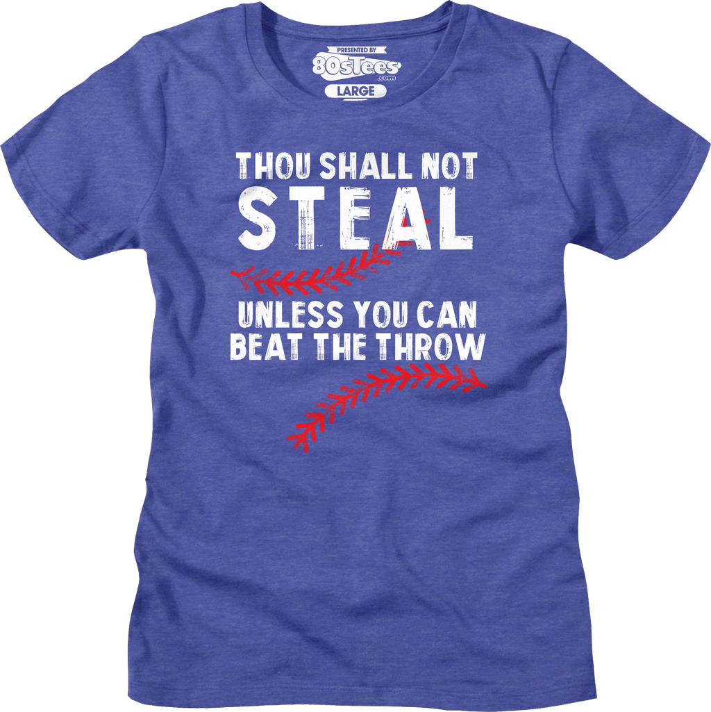 Womens Thou Shall Not Steal Shirt product image 4