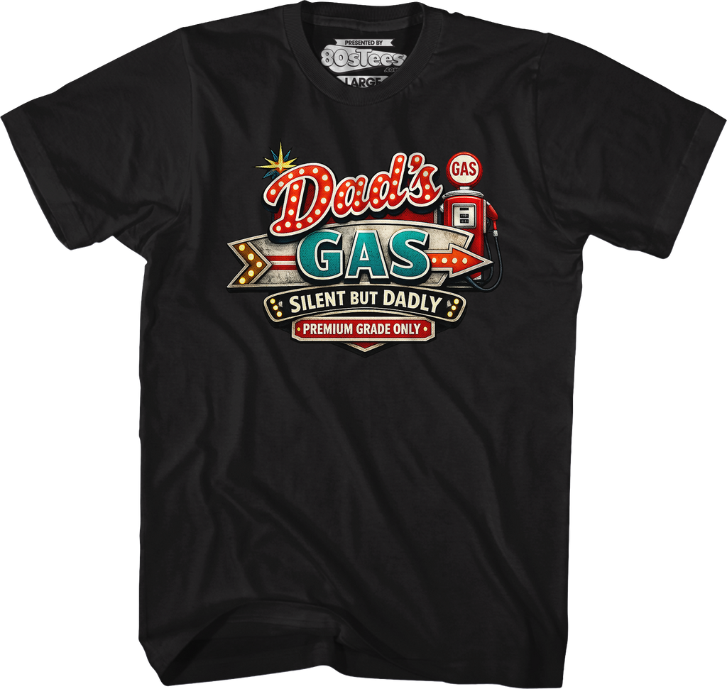 Dad's Gas Silent But Dadly T-Shirt product image 4