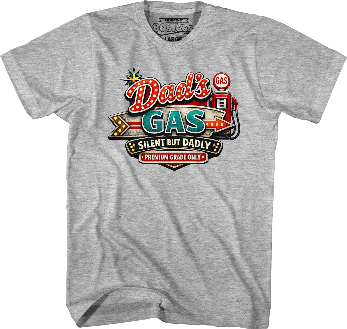 Dad's Gas Silent But Dadly T-Shirt product image 5