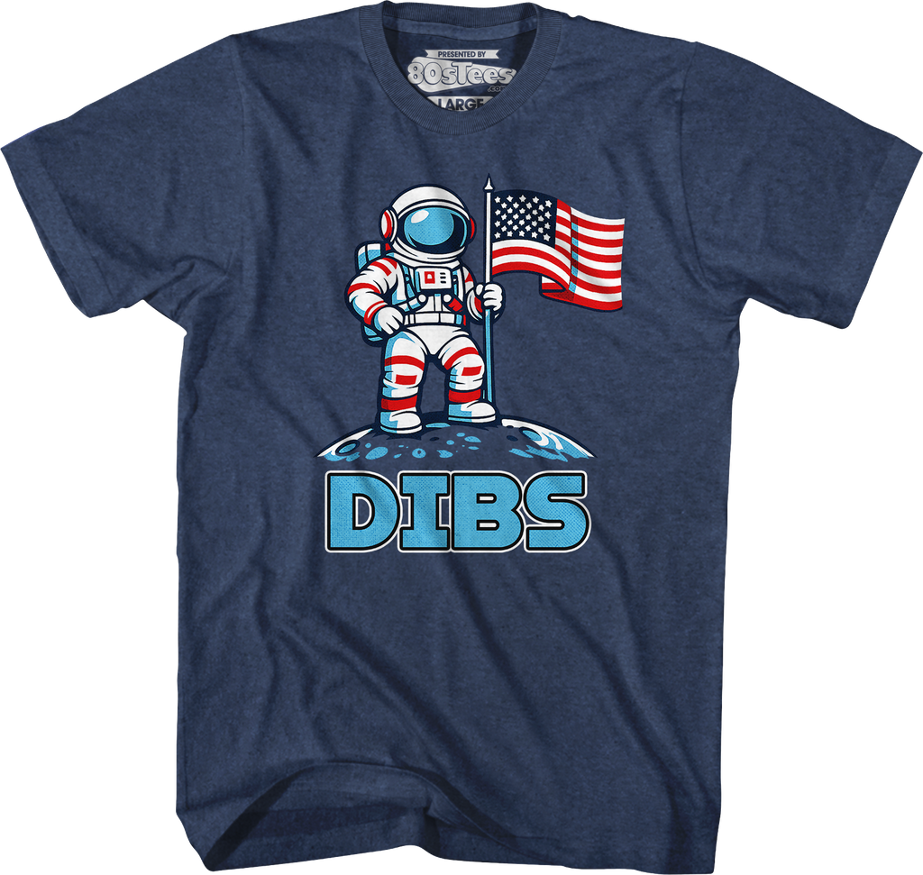 American Astronaut Dibs T-Shirt product image 5