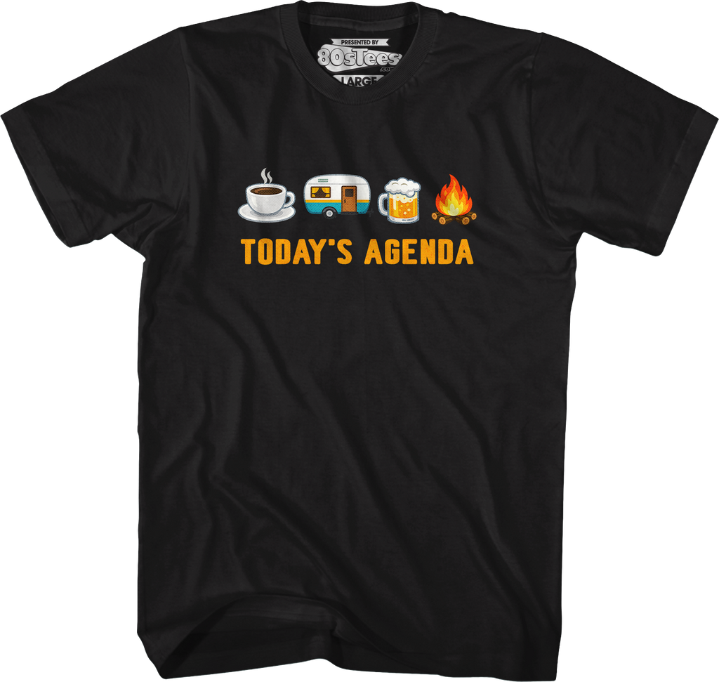Today's Agenda T-Shirt product image 4