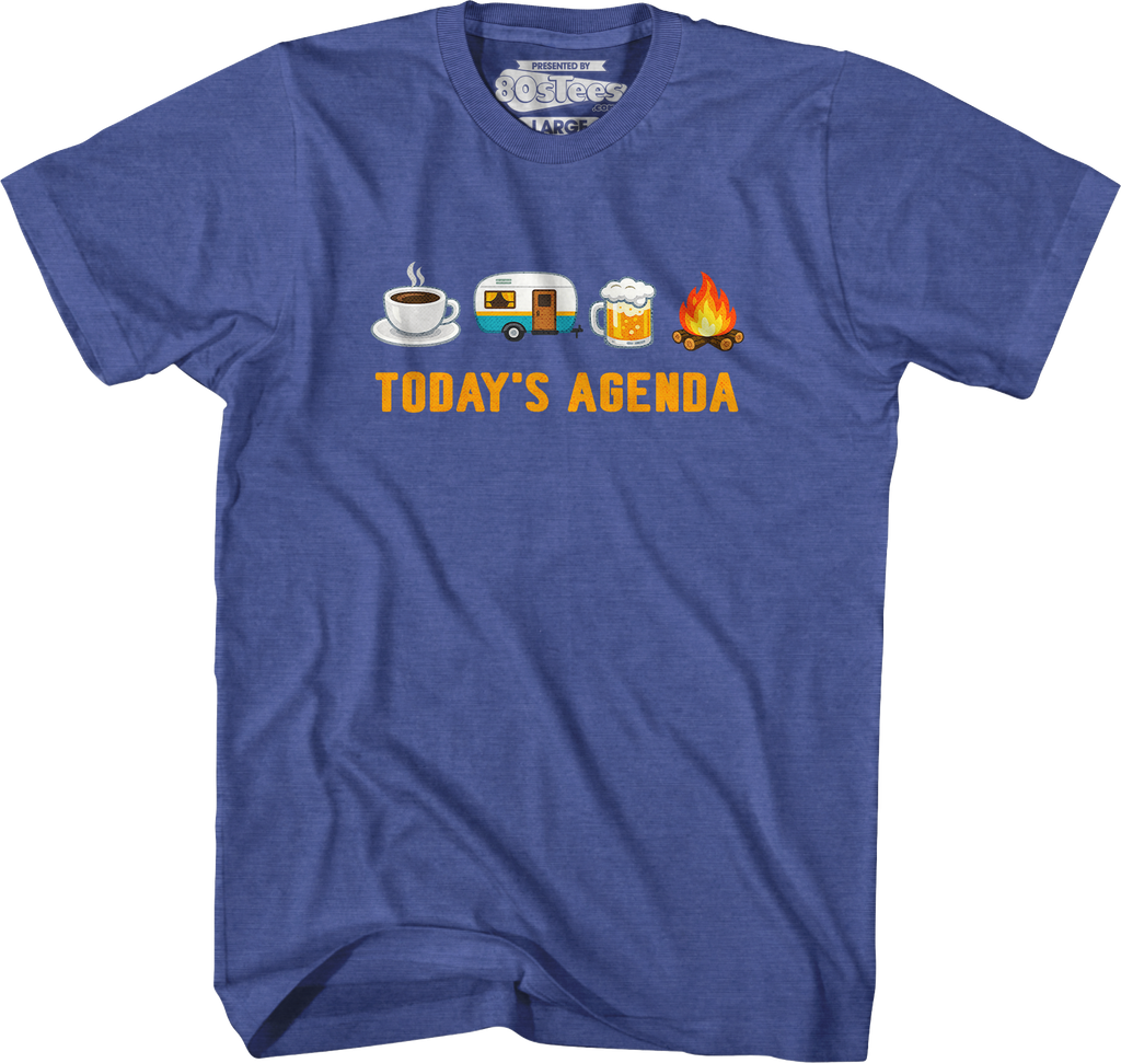 Today's Agenda T-Shirt product image 5