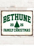 Christmas Varsity : Tin Signs