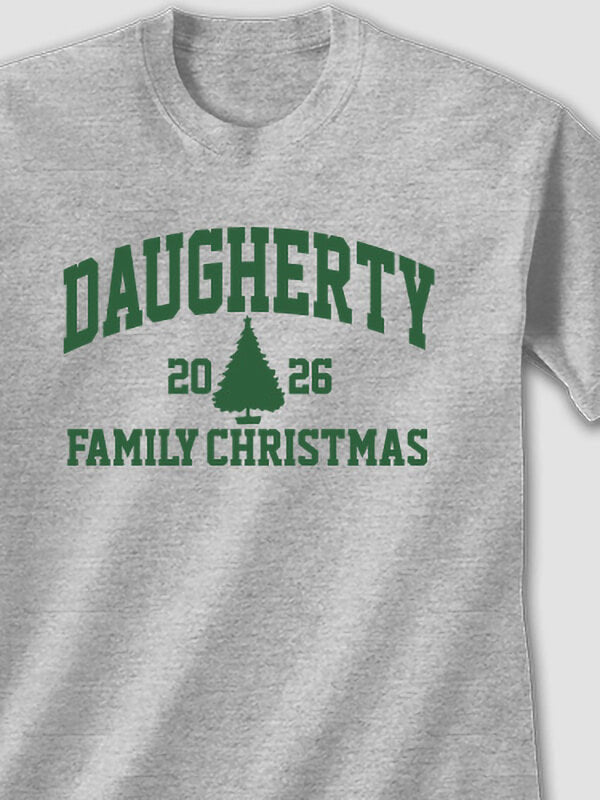 Christmas Varsity : Printed T-Shirts
