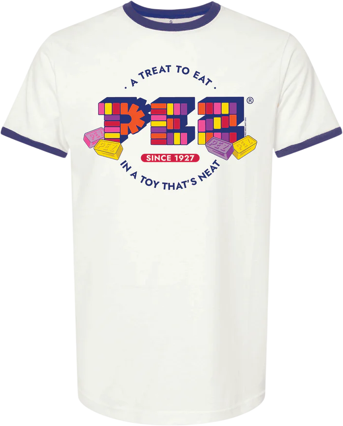 A Treat To Eat PEZ Ringer Shirt product image 1