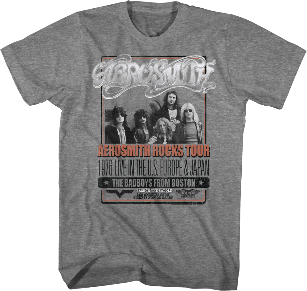 1976 Rocks Tour Aerosmith T-Shirt product image 1