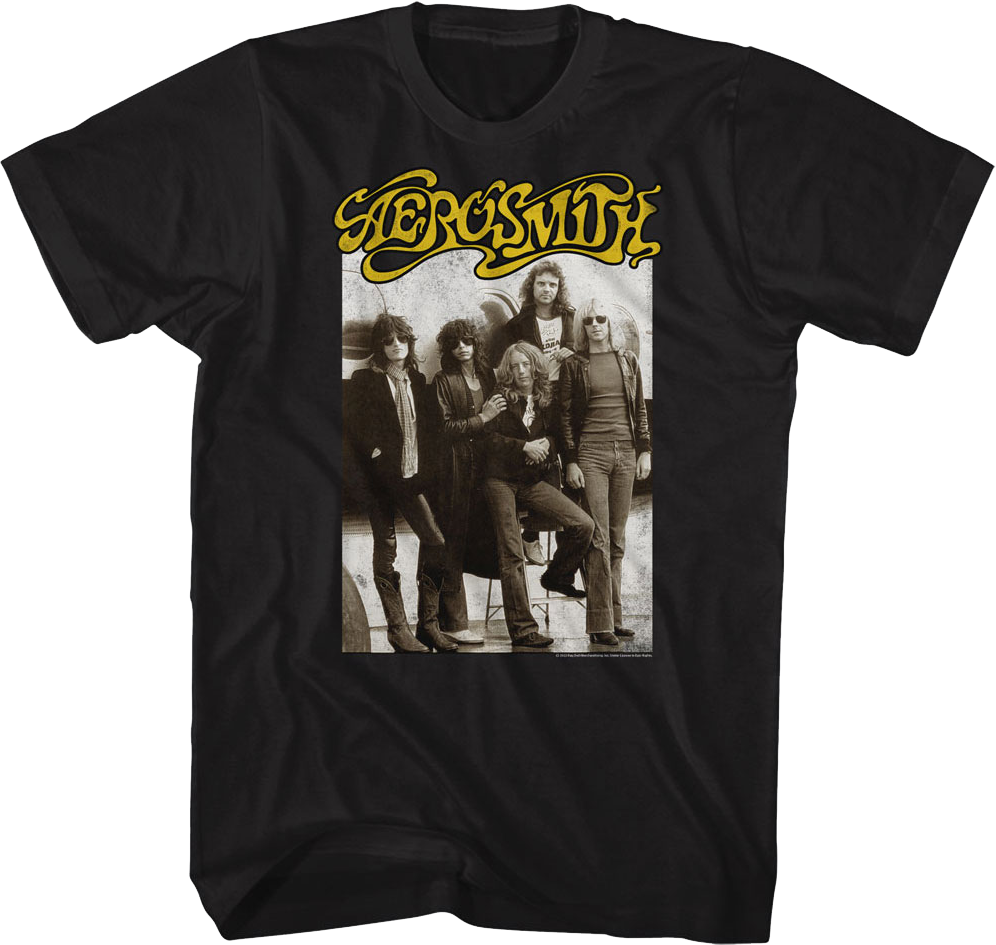 Plane Photo Aerosmith T-Shirt product image 1