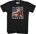 All American Train Dad Lionel Trains T-Shirt product image 1