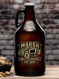 High-Performance Hot Rods : Beer Growlers - Color Printed