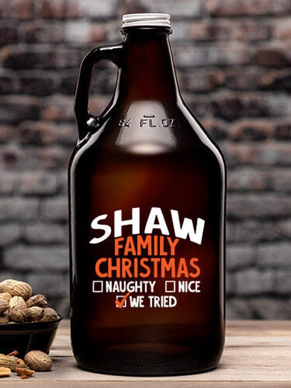 We Tried : Beer Growlers - Color Printed