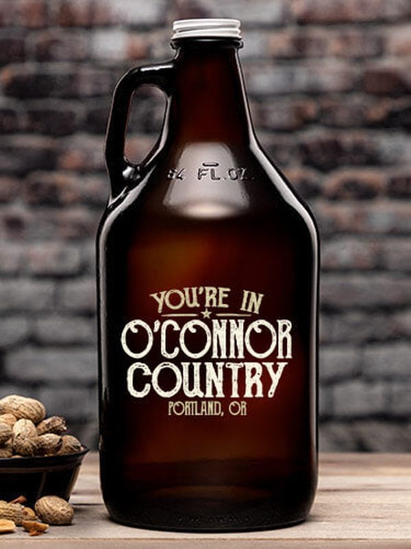 Your Country : Beer Growlers - Color Printed