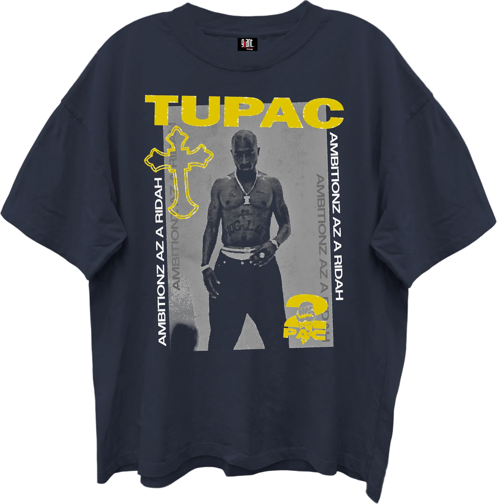 Ambitionz Az A Ridah Tupac Shakur Oversized T-Shirt product image 1