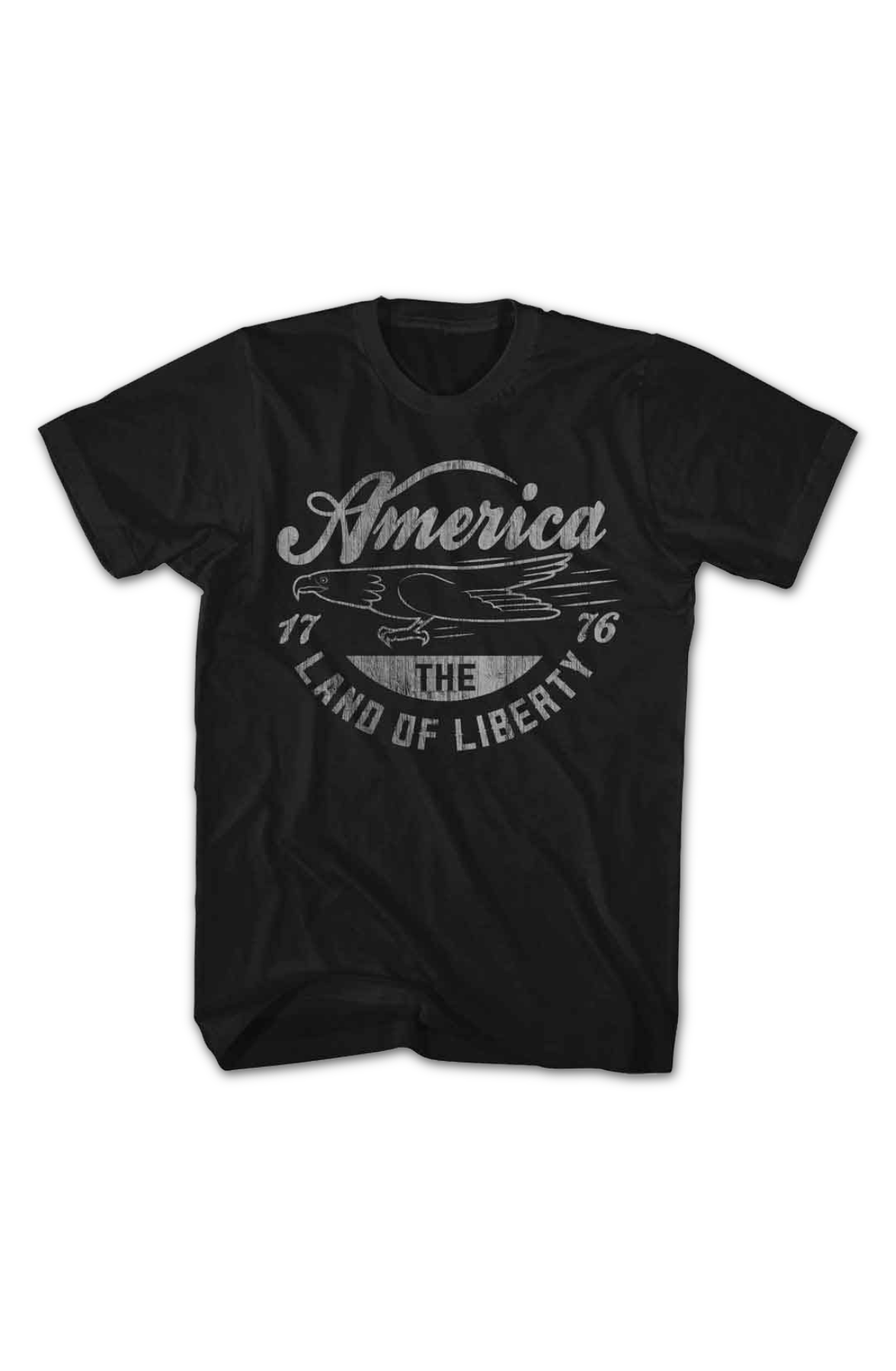 America The Land Of Liberty 1776 T-Shirt product image 2