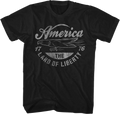 America The Land Of Liberty 1776 T-Shirt product image 1